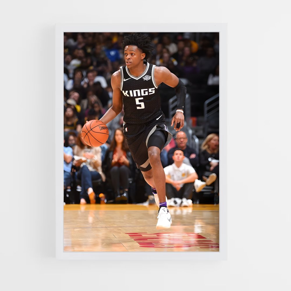 Poster Le Fulgurant Fox – affiche Basketball (vue 3)